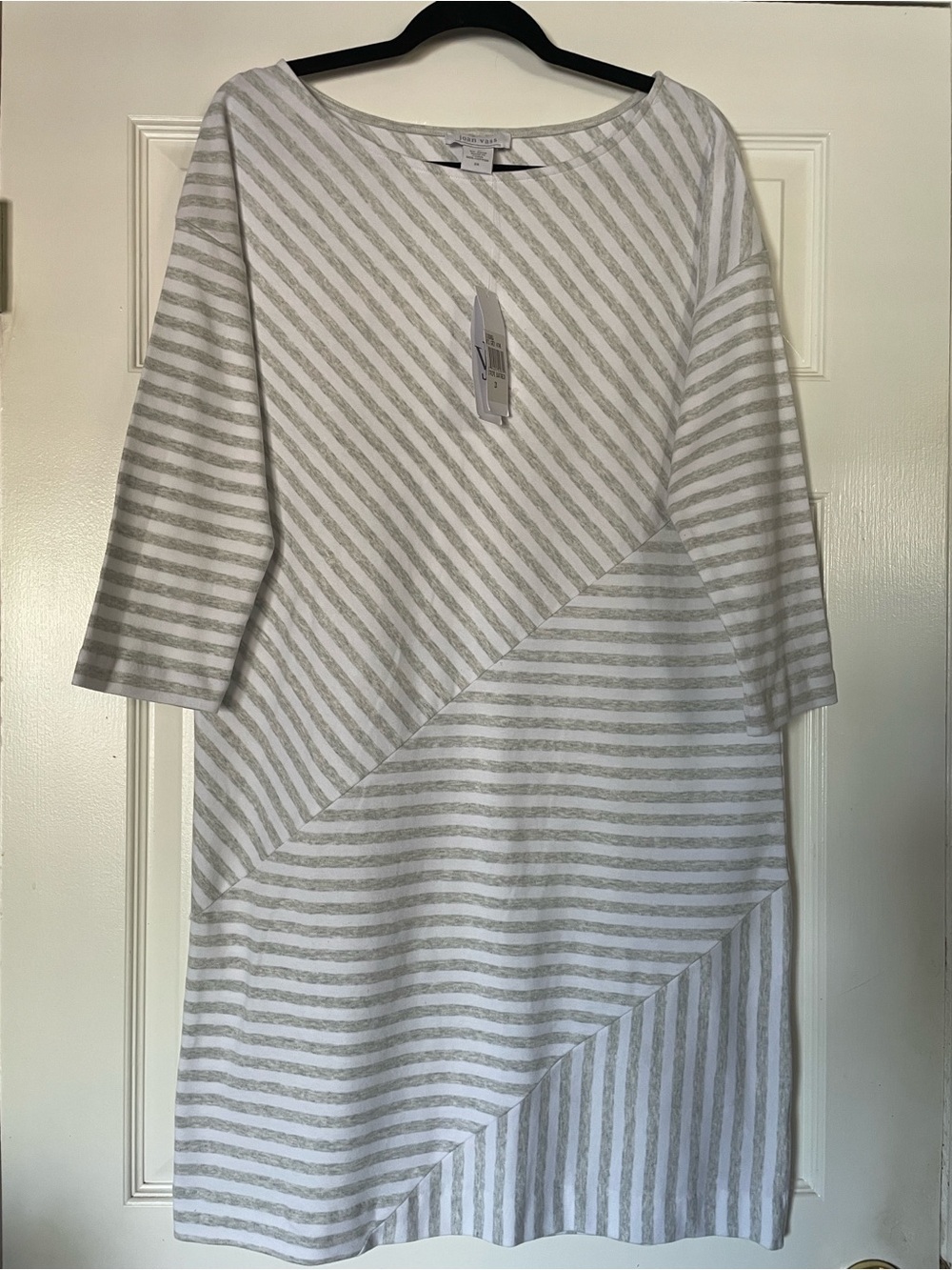 Joan Vass Striped Dress/Top
